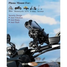 Motorrad Handyhalterung mit Vibrationsdämpfer & Diebstahlschutz