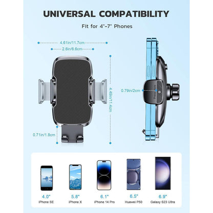 Handyhalterung Auto mit starker Saugkraft für 4-7" Smartphones
