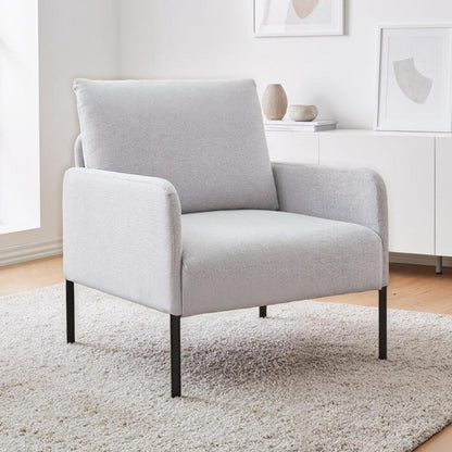 Loungesessel Leinen – Bequemer Polstersessel für Wohnzimmer & Schlafzimmer