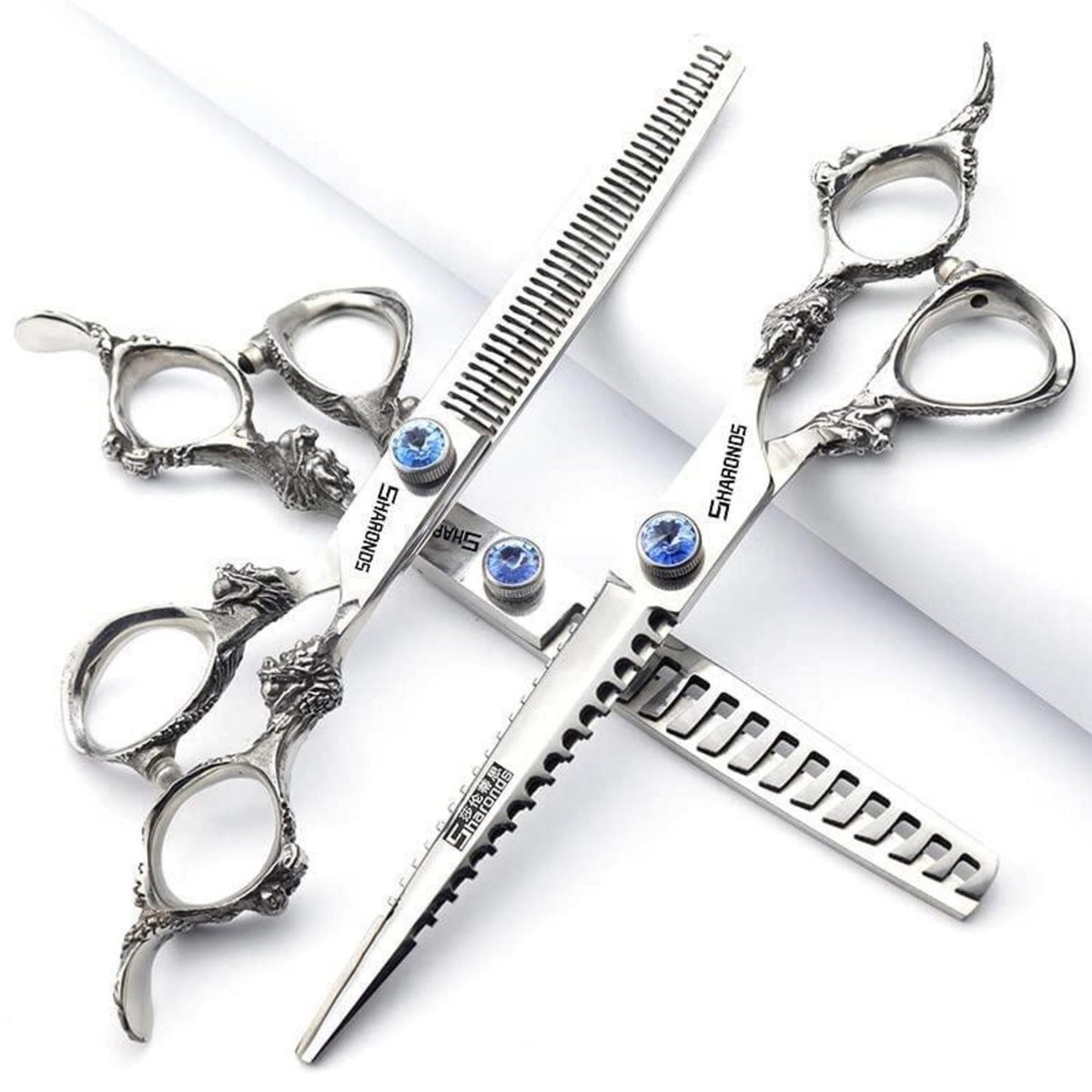 Profi Friseurschere 6/7 Zoll – Haarschneideset & Effilierschere