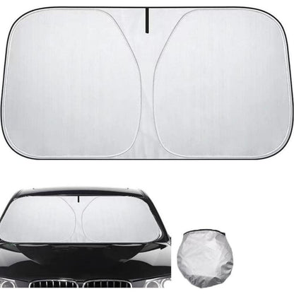 Auto Sonnenschutz Frontscheibe – Reflektierend & Faltbar 140x70cm