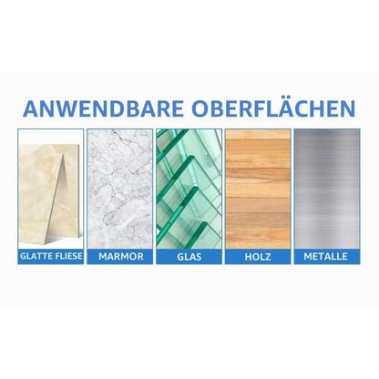 Handtuchhaken selbstklebend Edelstahl gebürstet Silber