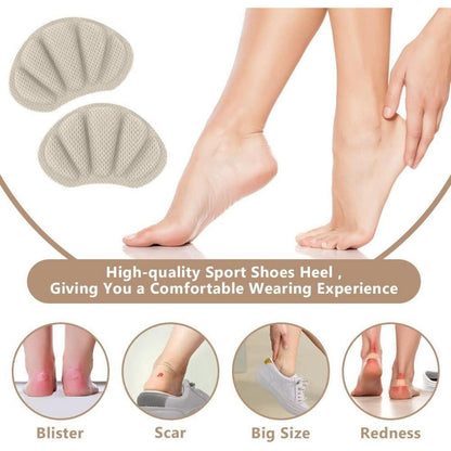 Fersen Reparatur Patches für Sneaker & Schuhe, 2 Paar Aprikose