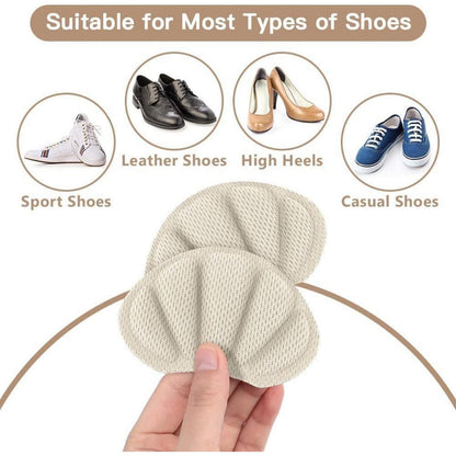 Fersen Reparatur Patches für Sneaker & Schuhe, 2 Paar Aprikose