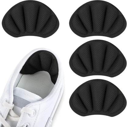 Fersen Reparatur Patches für Sneaker & Schuhe – 2 Paar Schwarz