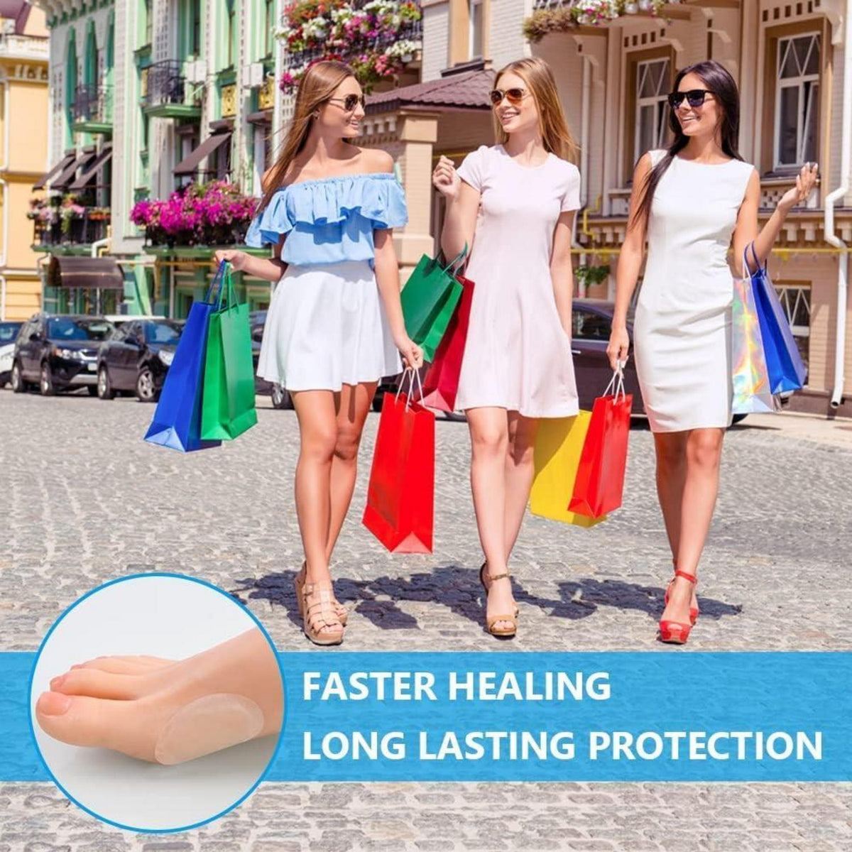 Blasenpflaster Hydrogel 24 Stück Wasserdicht & Unsichtbar