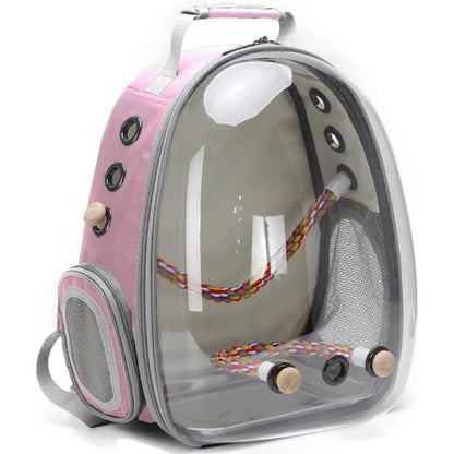 Vogel Rucksack Rosa - Komfortabler Transport für Ihren Vogel