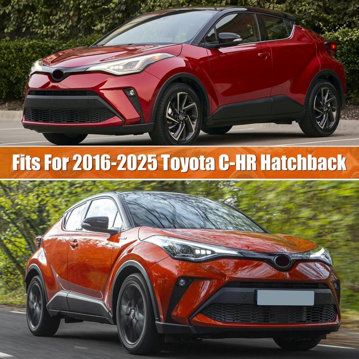 Wasserdichte Autoabdeckung für Toyota C-HR 2016-2025