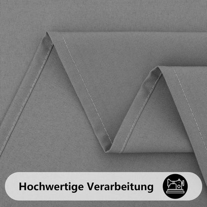 Abwaschbare Tischdecke Rechteckig 100x140cm Grau