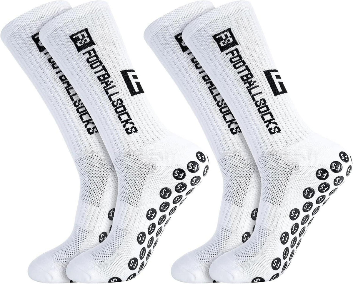 Anti-Rutsch Herren Fußballsocken im Doppelpack