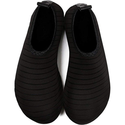 Wasserschuhe Damen Herren Schnelltrocknend Anti-Rutsch Schwarz Gr.36-46