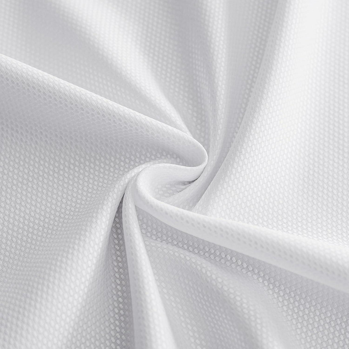 Weiß Tischdecke Rechteckig 150x210 cm - Geometrisches Muster
