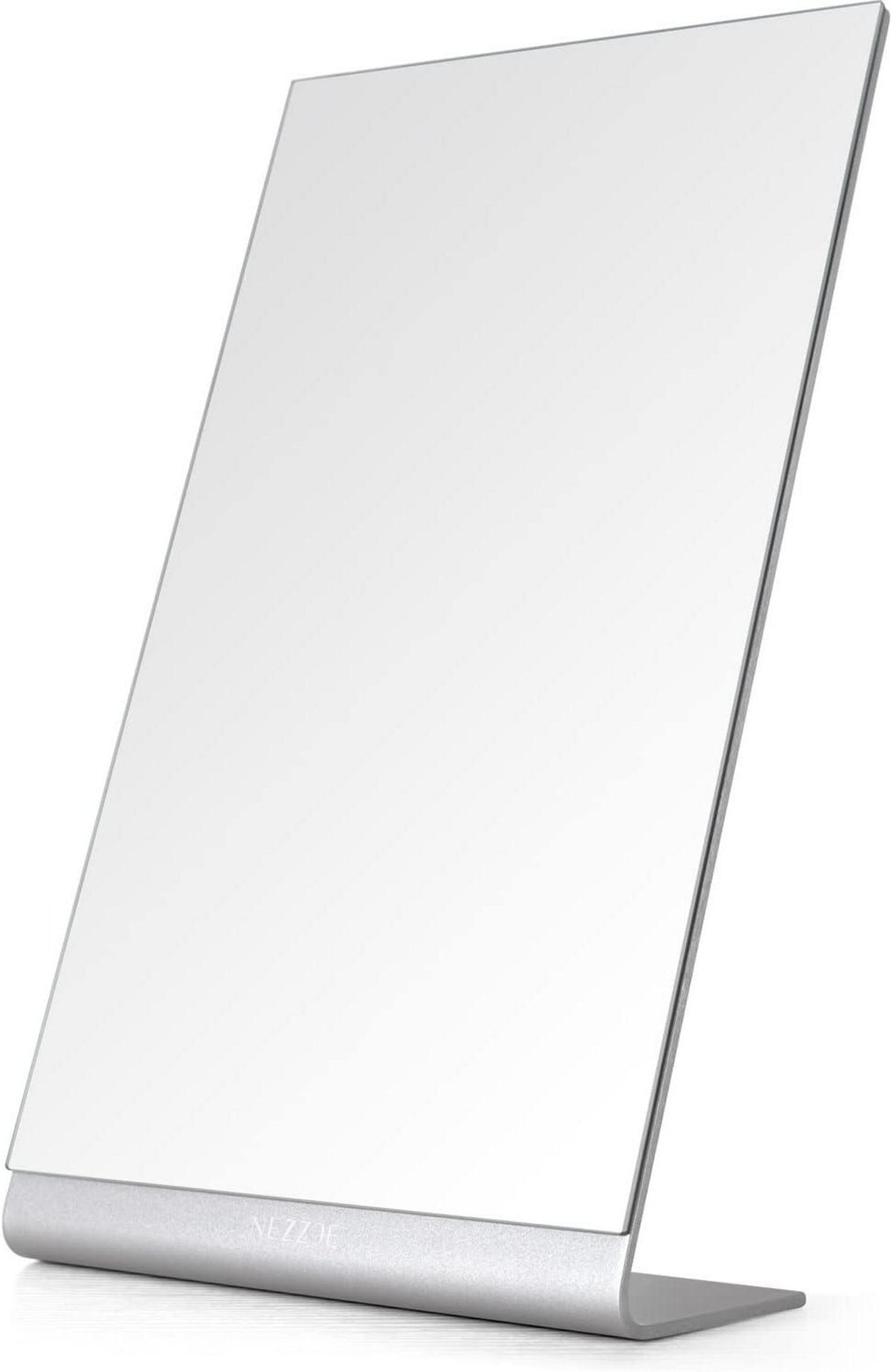 Professioneller Kosmetikspiegel Aluminium 30cm Tischspiegel Silber