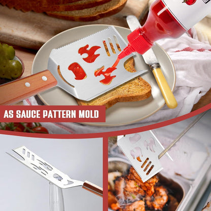 8 in 1 Grillspachtel Grillzubehör Geschenke für Männer