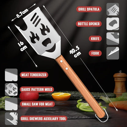 8 in 1 Grillspachtel Grillzubehör Geschenke für Männer