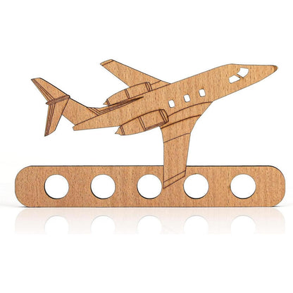 Geldgeschenk Holz Flugzeug - Originelles Geschenk für Reisen