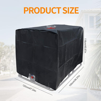 IBC Tank Abdeckung 1000L – Schutzplane für Wassertank