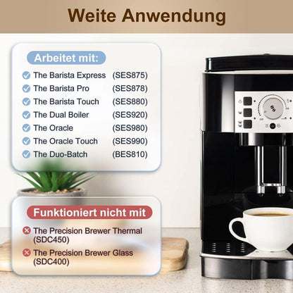 Wasserfilter für Sage Kaffeemaschinen – 4er Pack