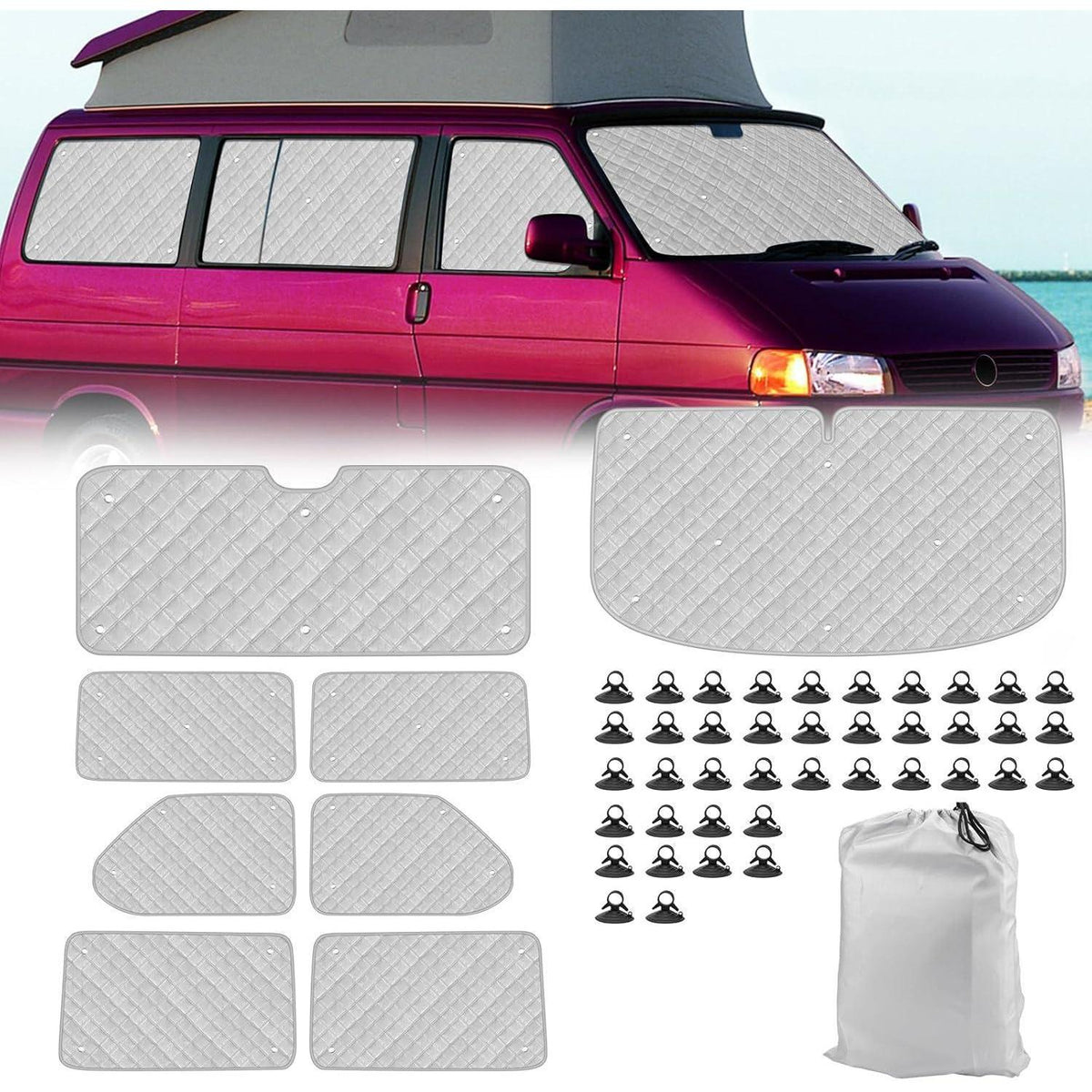 VW T4 Thermomatte Innen – Sonnenschutz & Privatsphäre