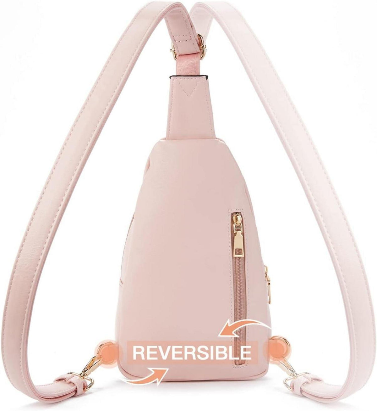 Damen Crossbody Umhängetasche PU Leder Bauchtasche Gelb Stylisch