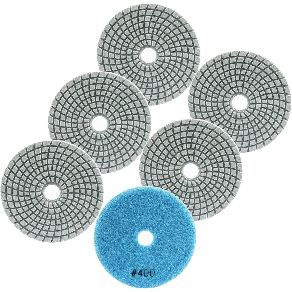 Diamant Polierscheiben 100mm #400 Nass für Granit Marmor
