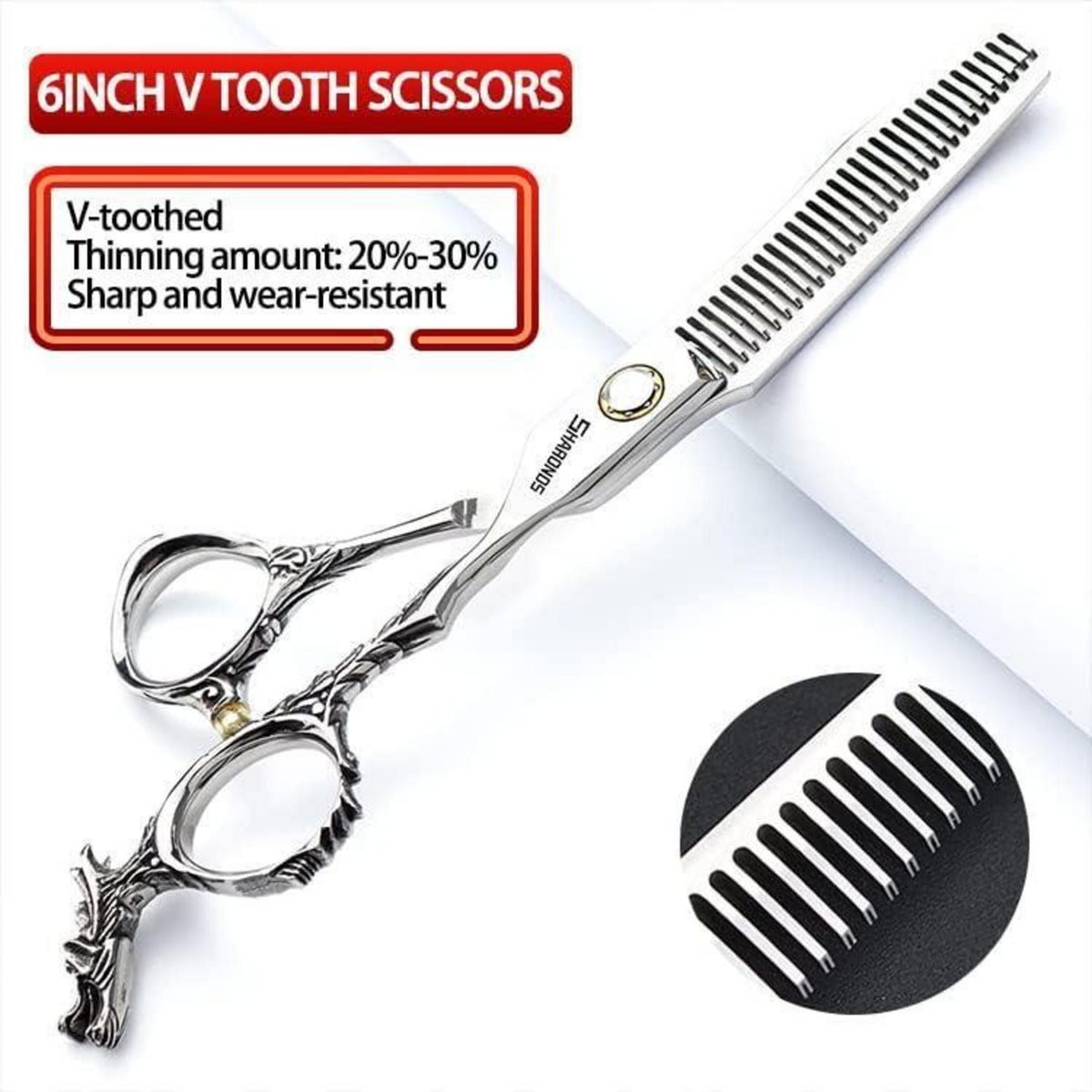 Professionelles Haarschneider Set 6 Zoll – Edelstahl Scheren