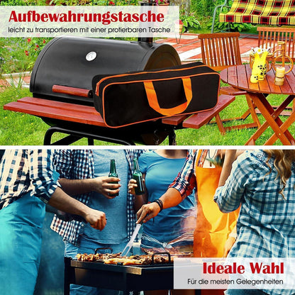 OstalbGriller Premium Grillbesteck Set 13tlg Grill Zubehör