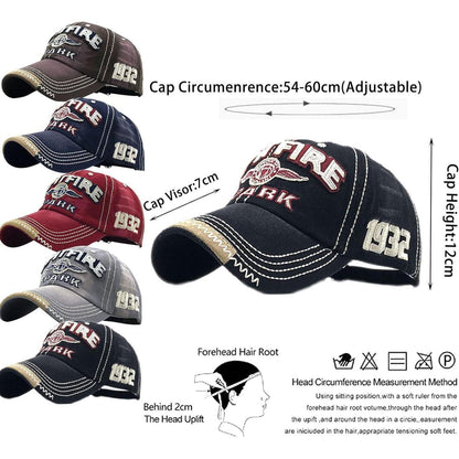 Herren Baseball Cap Adler Stickerei, Einstellbar & Verstellbar