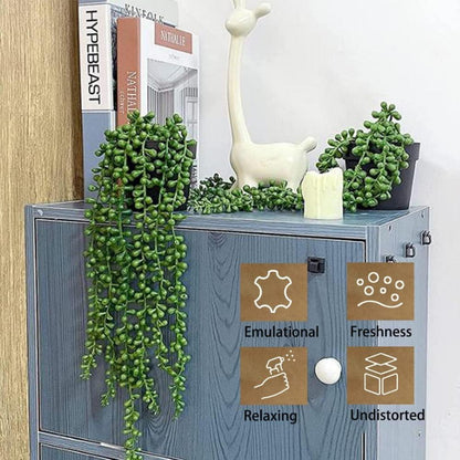 Hängende Kunstpflanze mit Topf – 2er Set, 47cm