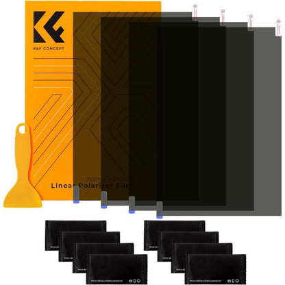 Polarisationsfolie 4er Set 300x200mm selbstklebend