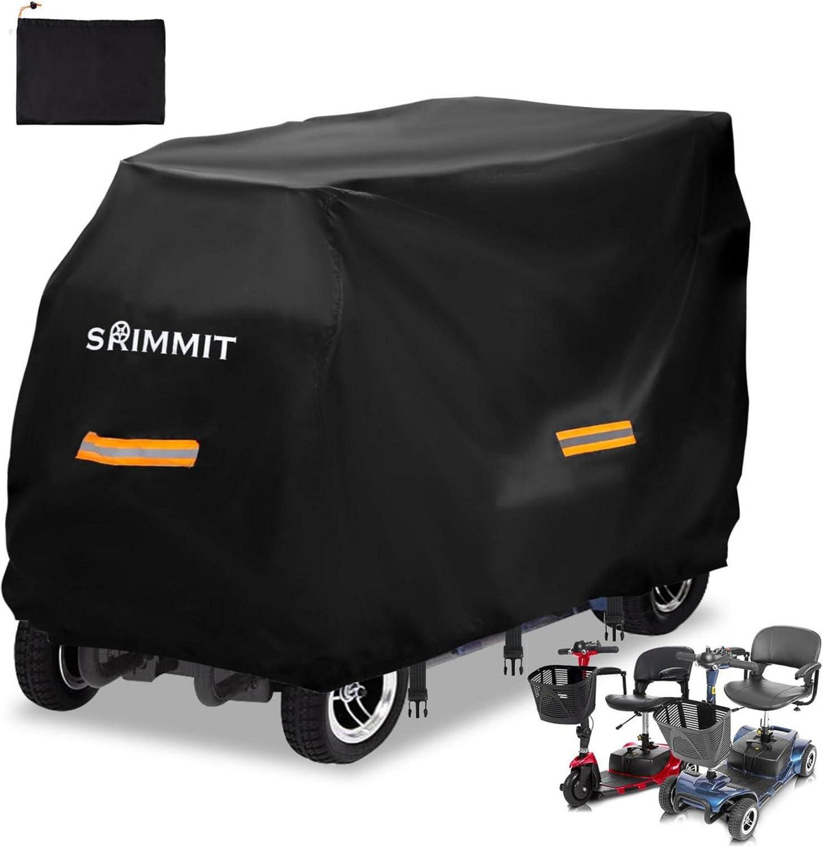 Elektromobil Abdeckhaube 420D Oxford Fabric Scooter Cover XL 144x68x99