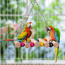 18-teiliges Vogelkäfig-Spielzeug-Set für Papageien und