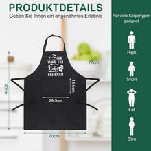 Heyu-Lotus Grillschürze Männer Kochschürze wasserdicht BBQ
