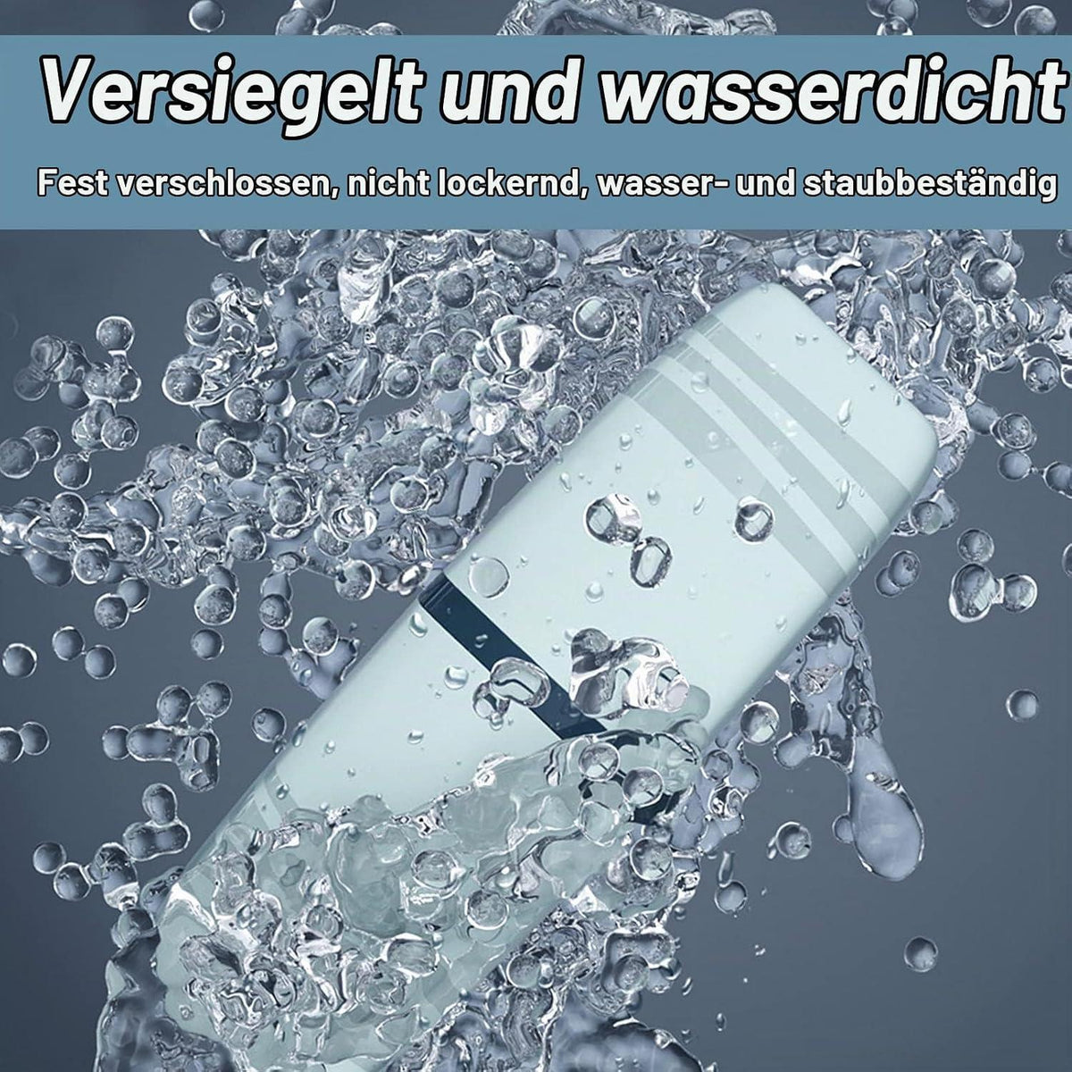 2er Set Zahnbürsten Etui Reisebecher multifunktional & hygienisch