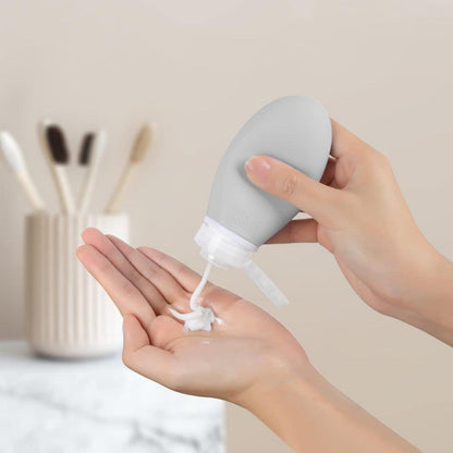 100ml Silikon Reiseflaschen Set 4er-Pack Auslaufsicher