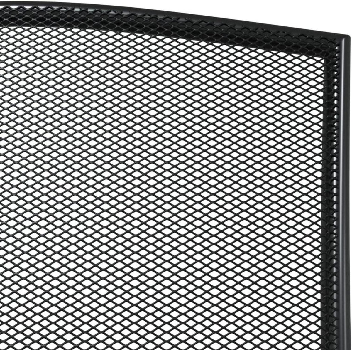 vidaXL Garten Essgruppe 5-tlg. Set Tisch 4 stapelbare Stühle Anthrazit