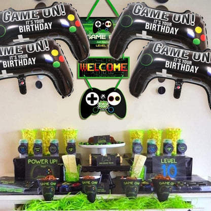 Luftballons Videospiel Game Controller Folienballon Party Dekoration