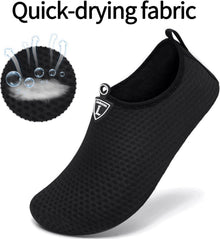 Limberun Wasserschuhe Badeschuhe Damen Schwarz EU 34/35