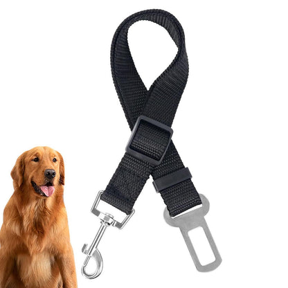 Hundesicherheitsgurt Auto – Verstellbar & Reißfest (Schwarz, 65cm)