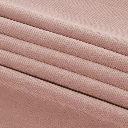 Bettläufer Chenille Koralle Rosa 260x50cm Modern