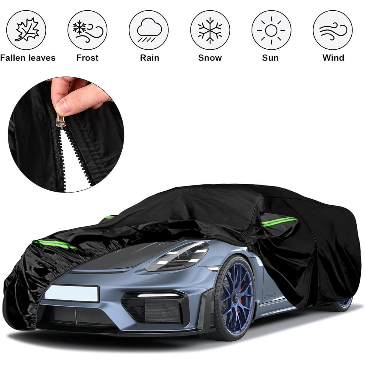 Wasserdichte Autoabdeckung für Porsche 718 Boxster/Cayman