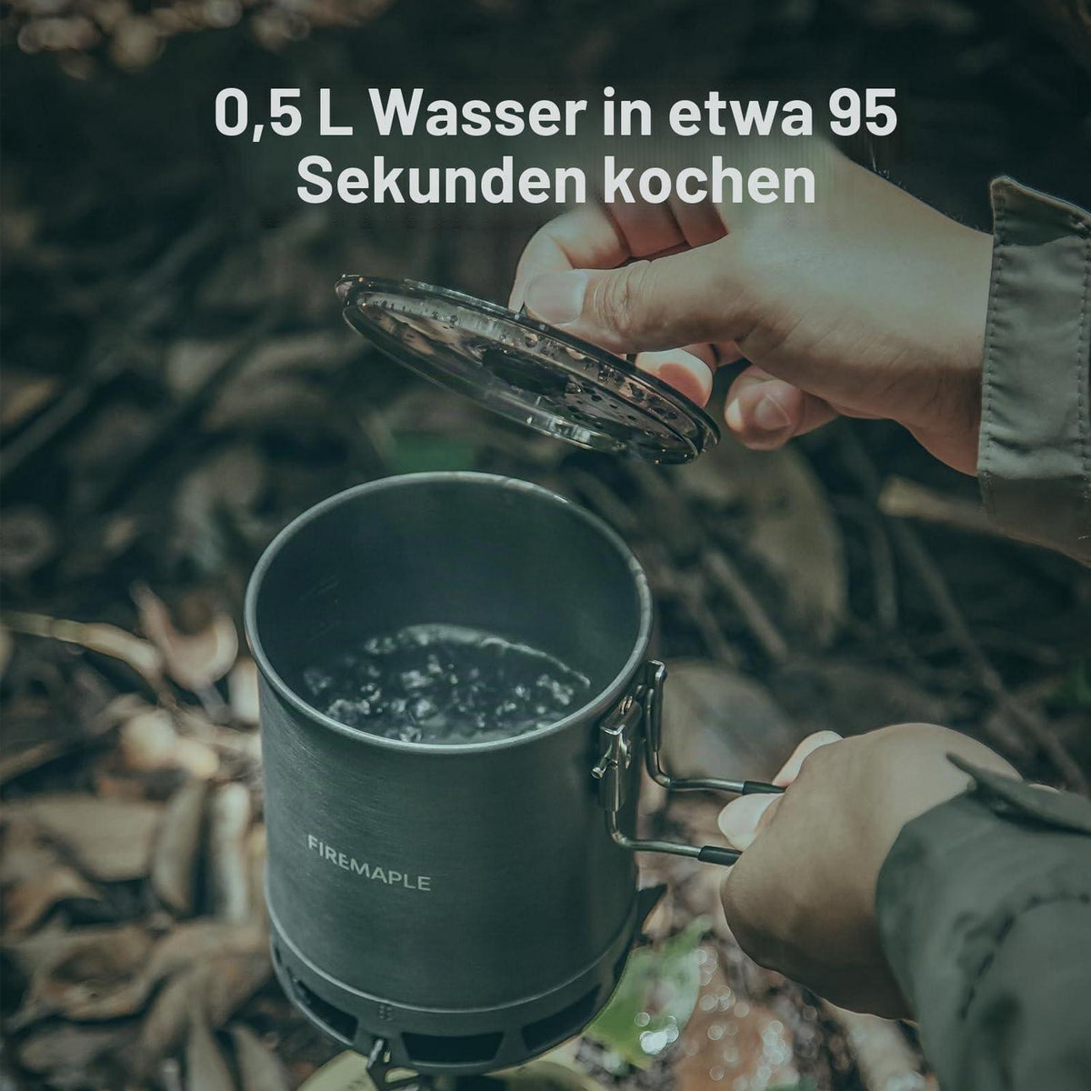 Camping Kochset Topf & Gaskocher – Leicht & Vielseitig