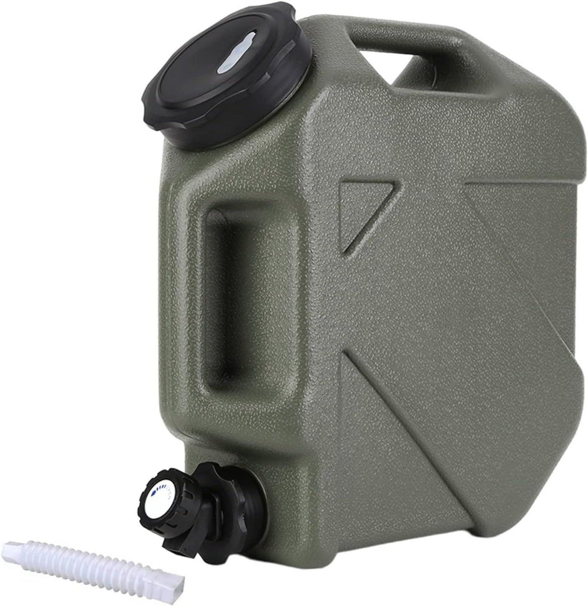Wasserkanister mit Hahn und Schraubdeckel, Trinkwasserkanister 10L