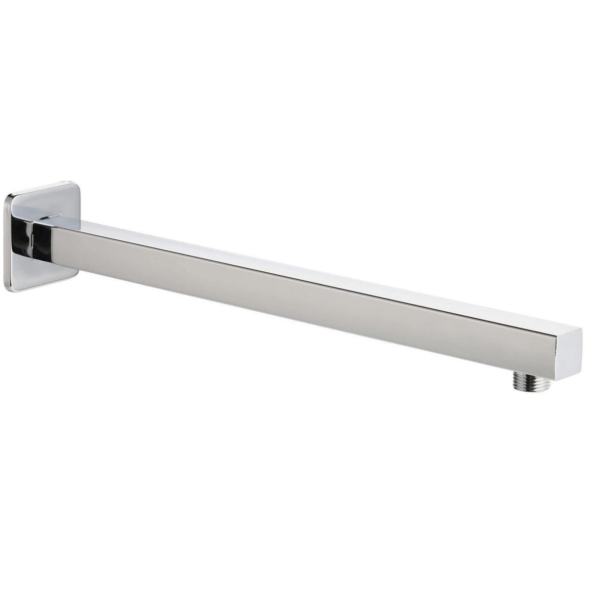 Edelstahl Duscharm 40cm mit Flansch – Modernes Badezimmer