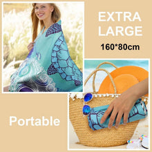 Strandtuch Mikrofaser Schnell Trocknend 160x80cm Badetuch