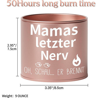 Duftkerze aus Sojawachs für Mama, 9oz, Lavendelduft