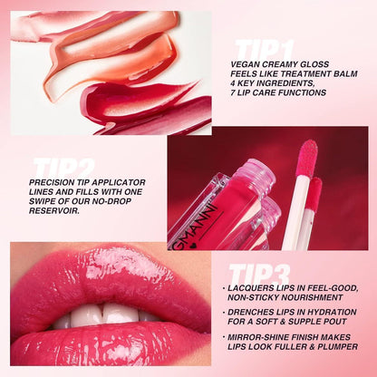 12er Lipgloss Set – Langanhaltend & Feuchtigkeitsspendend