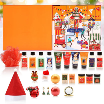BODY & EARTH Wellness Adventskalender für Frauen Weihnachtsgeschenke für Damen