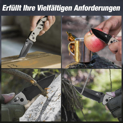 Taschenmesser Klappmesser Einhandmesser mit Glasbrecher