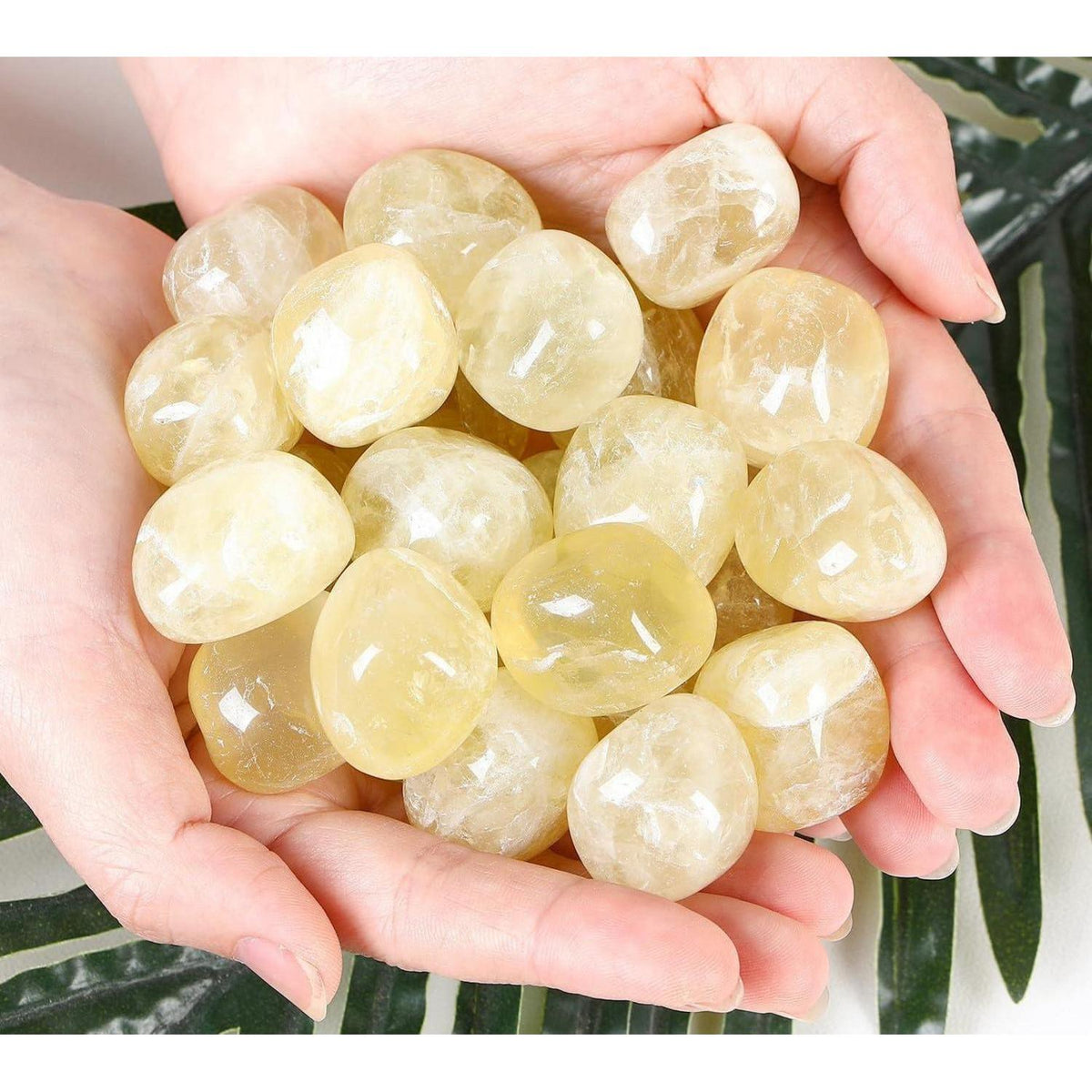 Citrin Kristalle 100g – Schmucksteine für Wohlstand und Schmuck